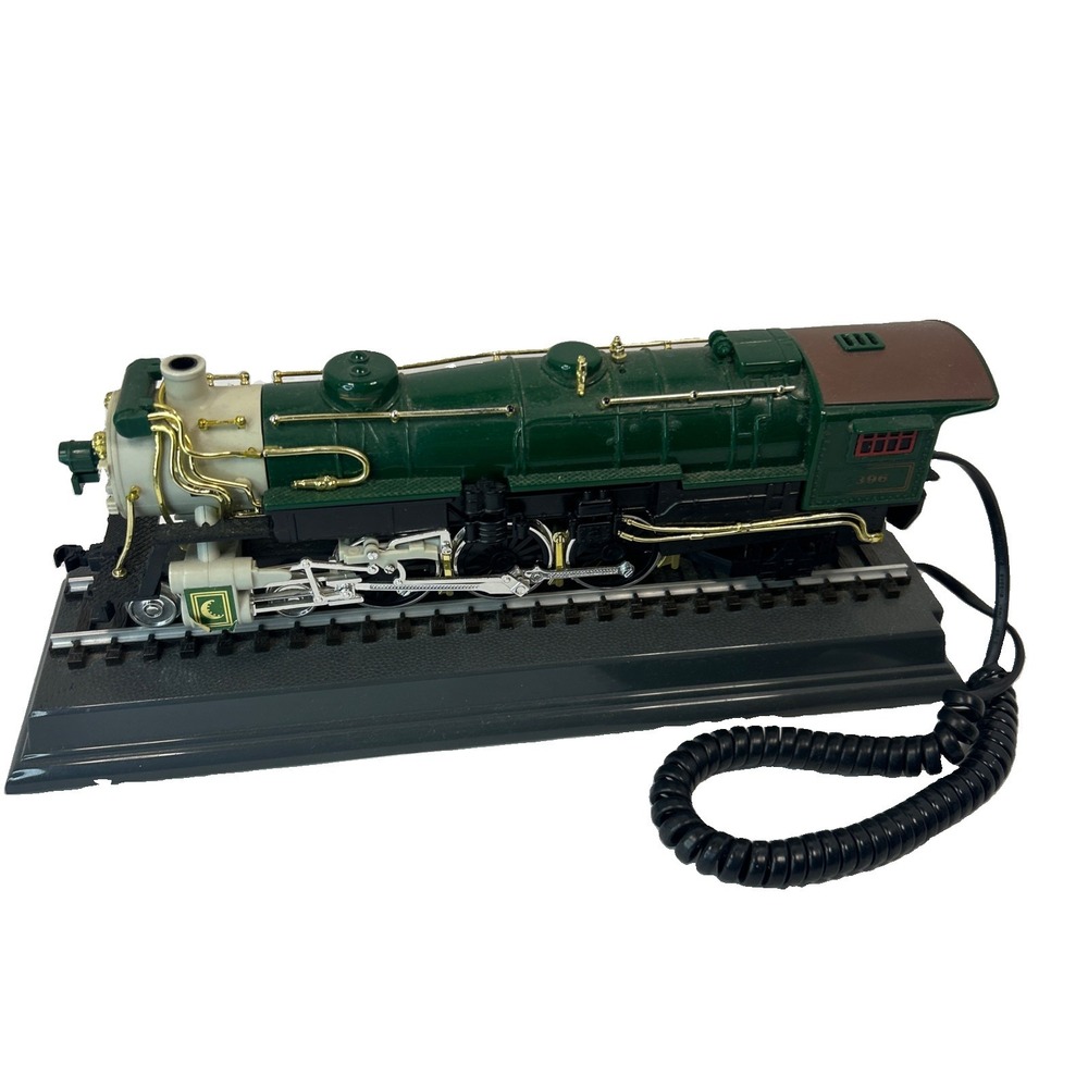 Vintage Locomotive Train Telephone Novelty Phone Crescent 1925 Untested Read